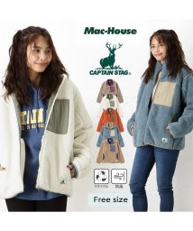 MAC HOUSE(women)(マックハウス（レディース）)/CAPTAIN STAG キャプテンスタッグ 防風ボアスタンド 1482－8930/アイボリー