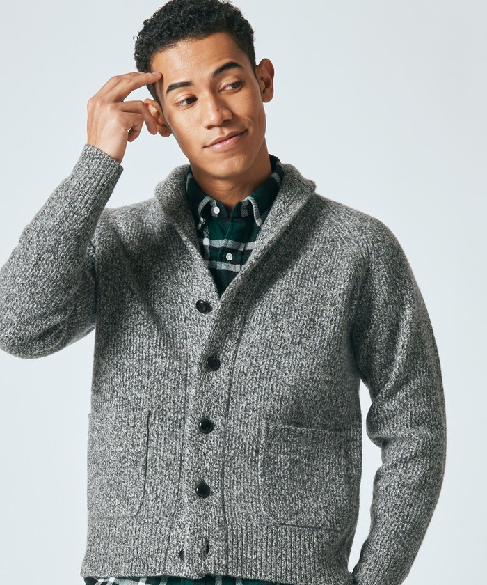 Cash Lamb's Wool】ショールカーディガン(504395691)|HANKYU Cash Lamb's Wool】ショールカーディガン(504395691)|HANKYU