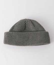 monkey time(モンキータイム)/＜monkey time＞ POLYESTER ACRYLIC AZE SHORT BEANIE/ビーニー/DKGRAY