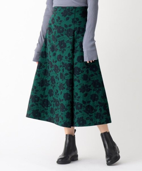 セール 大草直子さんコラボ ジャガードスカート オペークドットクリップ Opaque Clip Magaseek