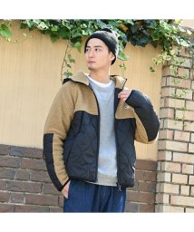 MAC HOUSE(men)(マックハウス（メンズ）)/NAVY ネイビー リブワッチ TA－MH－025/ブラック