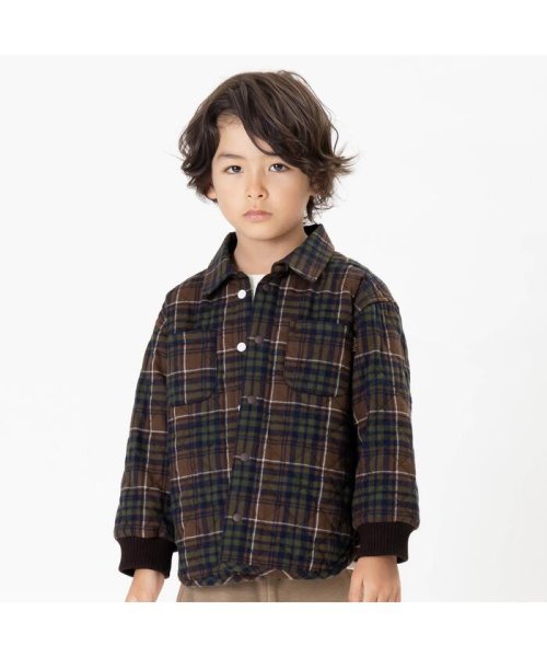 セール キルトシャツジャケット エフオーキッズ F O Kids Magaseek