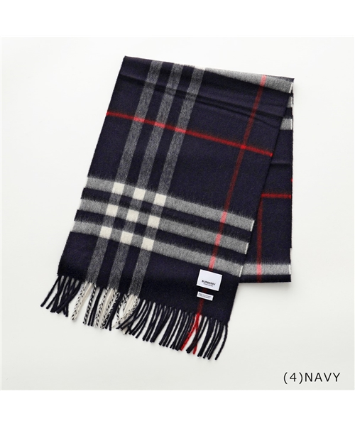 burberry giant icon check cashmere scarf