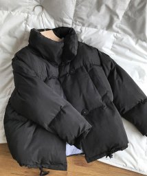 aimoha(aimoha（アイモハ）)/新作 中綿ジャケット 韓国ファッション/ブラック