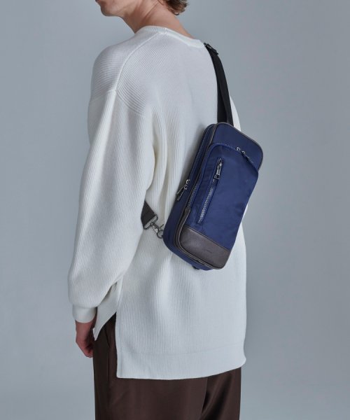セール Web限定 ナイロン フェイクレザー ボディバッグ ティーケー タケオキクチ Tk Takeo Kikuchi Magaseek