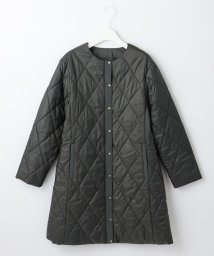 J.PRESS LADIES（LARGE SIZE）(J．プレス　レディス（大きいサイズ）)/30D高密度タフタII ロング キルティングコート/グレー系