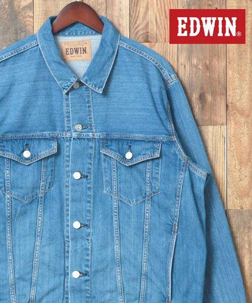 セール Edwin エドウィン Gジャン デニムジャケット ジージャン デニム メンズ 大きいサイズ トラッカージャケット Et1115 1 Marukawa Shonan Marukawa Shonan Magaseek