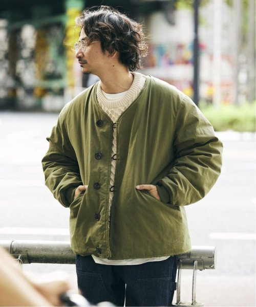追加 Army Twill アーミーツイル 別注 リバーシブル ノーカラーブルゾン2 ジャーナルスタンダード レリューム メンズ Journal Standard Relume Men S Magaseek
