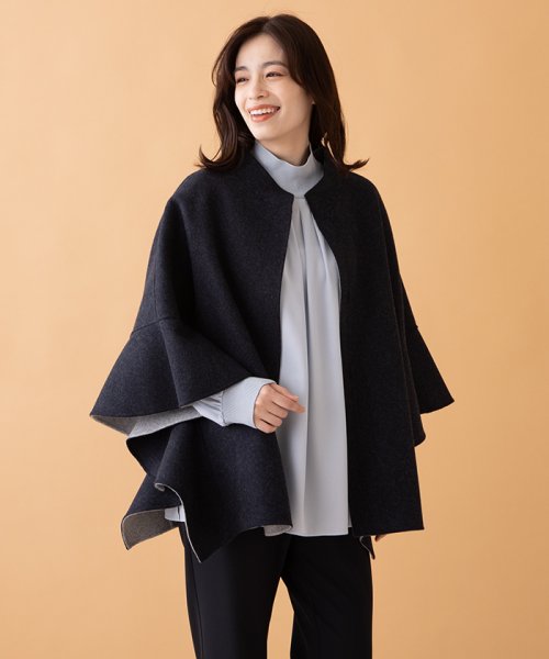 ポンチョ風コート レディースファッション 阪急百貨店公式通販 Hankyu Fashion