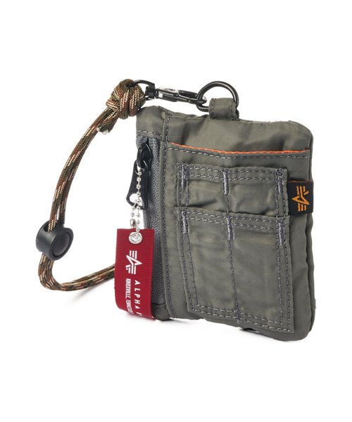 アルファインダストリーズ パスケース 小銭入れ Idカードホルダー Idカードケース Idケース メンズ 縦型 Alpha Industries アルファインダストリーズ Alpha Magaseek