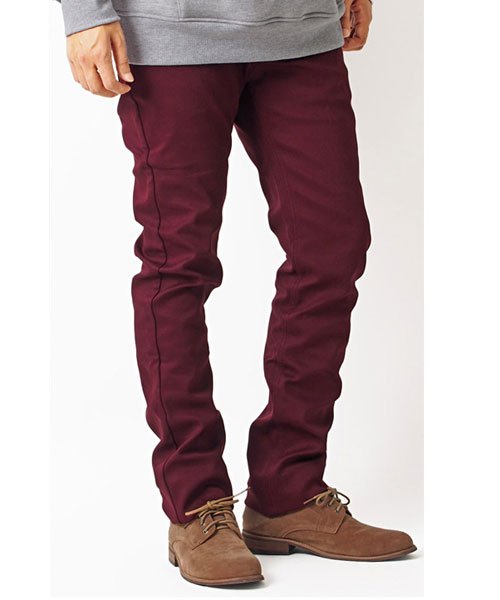 セール 裏フリース 暖チノ ストレッチ メンズ スキニーパンツ トップイズム Topism Magaseek