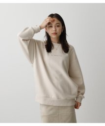 AZUL by moussy(アズールバイマウジー)/LAUNDRY BACK PHOTO SWEAT/O/WHT1