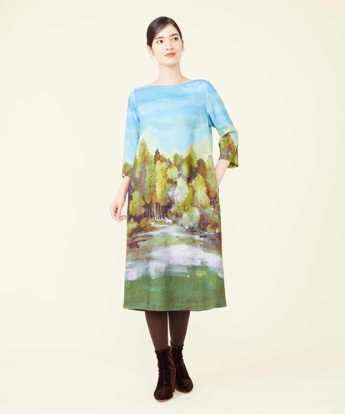 フォレストプリントワンピース シビラ Sybilla Magaseek