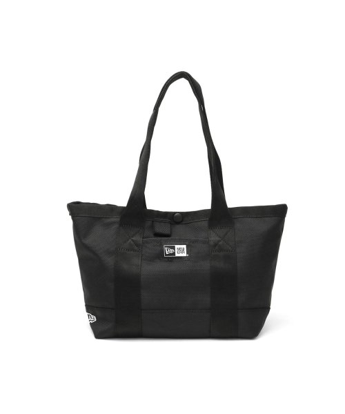 NEW ERA(ニューエラ)/【正規取扱店】 ニューエラ バッグ NEW ERA トートバッグ ファスナー付き PRINT LOGO TOTE BAG MINI プリントロゴ ミニトート 6/ブラック系1