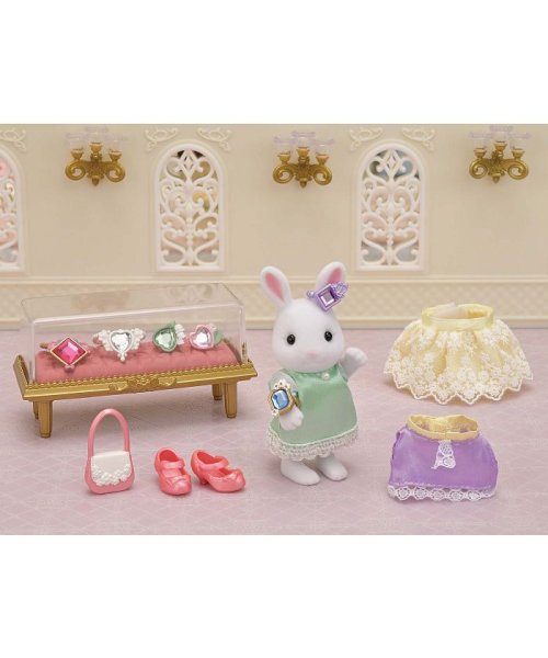 街のファッションコーデセット キラキラジュエリーコレクション シルバニアファミリー Sylvanian Families Magaseek