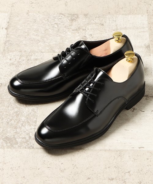 セール 走れる カウレザーモックトゥ 4アイレットドレスシューズ スタンドワークス Stnd Works Magaseek