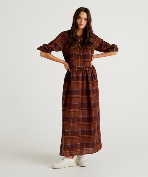 セール ウール混長袖ノーカラーロングシャツワンピース ベネトン レディース Benetton Women Magaseek セール ウール混長袖ノーカラーロングシャツワンピース ベネトン レディース Benetton Women Magaseek