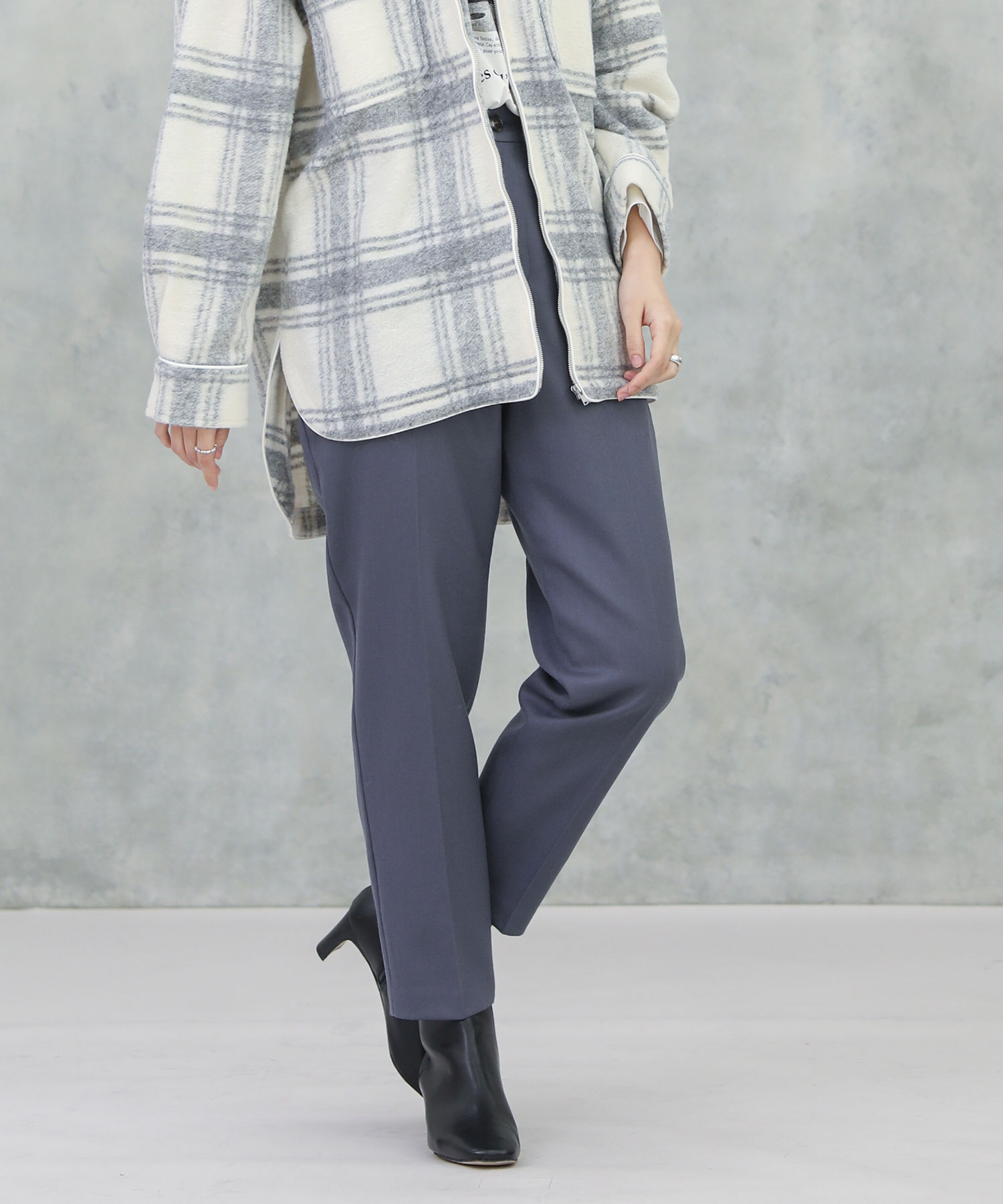 コットンフラノ グレイシュピンク パンツ バーゲンで