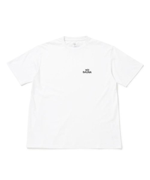 nano・universe(ナノ・ユニバース)/《WEB限定》DESCENTE/別注 wiz SAUNA Tシャツ No.1/ホワイト