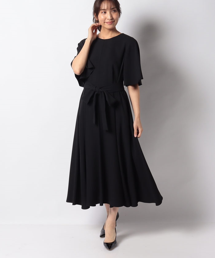 人気を誇る バックvネックフレアワンピース ワンピース ドレス Www Azns Org