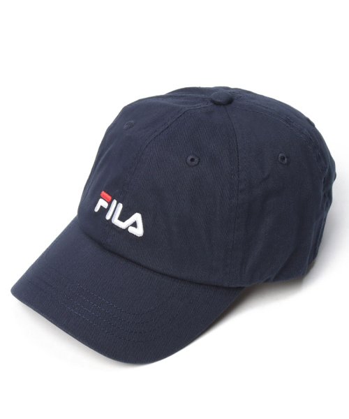 FILA（Hat）(フィラ（ボウシ）)/FLS OC.TWILL 6PCAP/ネイビー