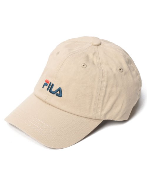 FILA（Hat）(フィラ（ボウシ）)/FLS OC.TWILL 6PCAP/ベージュ