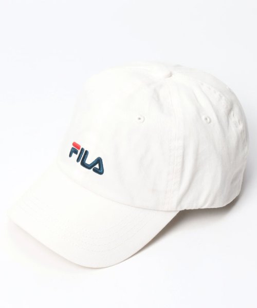 FILA（Hat）(フィラ（ボウシ）)/FLS OC.TWILL 6PCAP/ホワイト