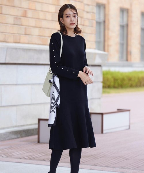 セール ケティ Ketty 新色追加 袖パールマーメイドニットワンピース 手洗い可能 Magaseek