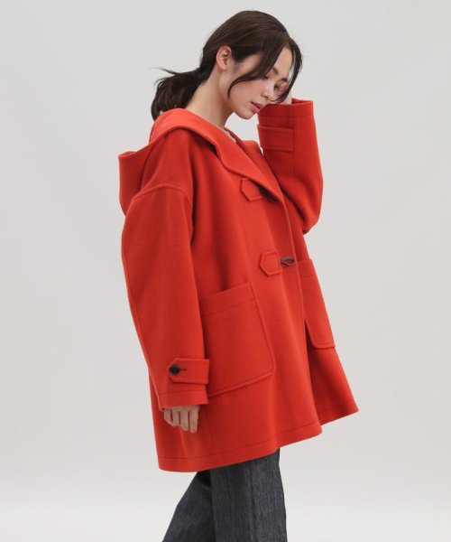 セール オーバーサイズダッフルコート Super110 S Wool イッツインターナショナル I T S International Magaseek