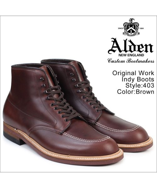 ALDEN(オールデン)/ALDEN オールデン インディー ブーツ メンズ ORIGINAL WORK INDY BOOTS Dワイズ 403/その他