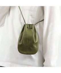 ARTS&CRAFTS/アーツアンドクラフツ ショルダーバッグ ARTS&CRAFTS VEGETABLE HORSE LEATHER DROP SHAPE POUCH S /504413589