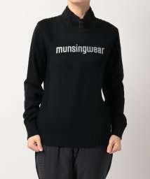 Munsingwear(マンシングウェア)/【ENVOY】スタンドカラー セーター【アウトレット】/ブラック