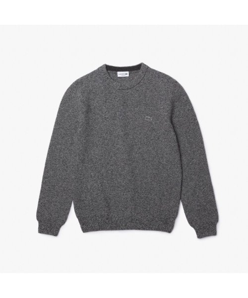 セール ミックスカラーメリノウールニットセーター ラコステ メンズ Lacoste Mens Magaseek