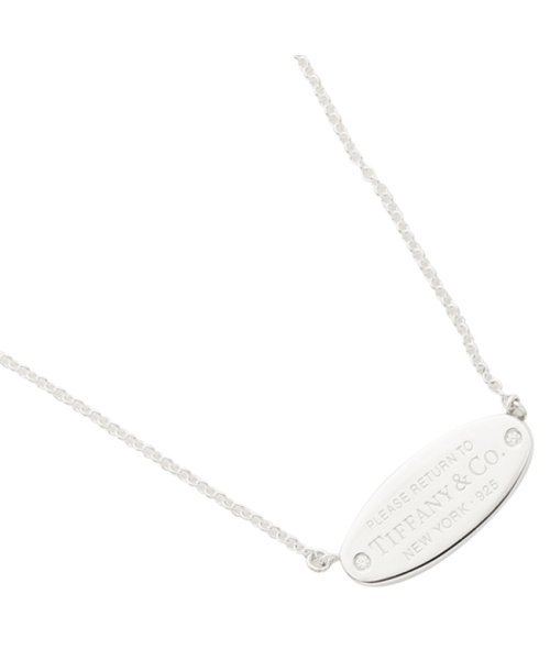 ティファニー ネックレス アクセサリー リターントゥティファニー オーバルタグ シルバー メンズ レディース Tiffany Co ティファニー Tiffany Co Magaseek