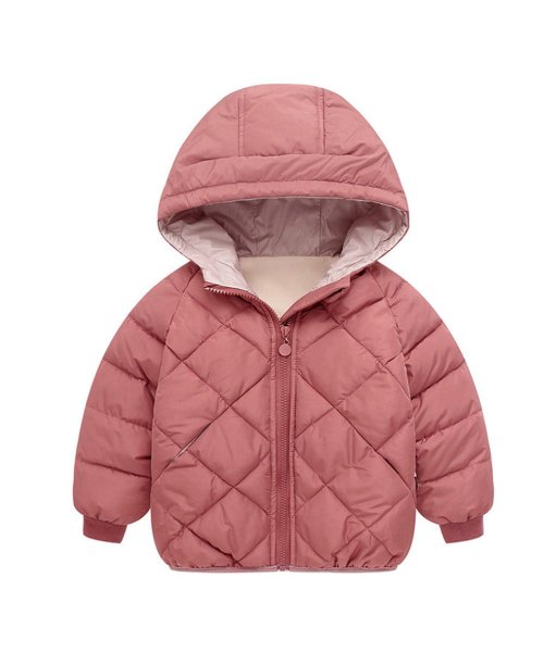 セール キッズ 中綿ダウンジャケット 中綿ダウンコート アウター 女の子 男の子 フード付き キルティング 子供服 防寒 秋冬 クララキッズ Clarah Kids Magaseek