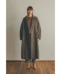 CLANE(クラネ)/DOUBLE WOOL LONG COAT/BROWN