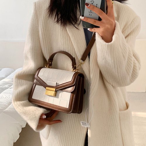 セール クロコ型押し ショルダーバッグ 韓国風 ミニミニストア Miniministore Magaseek