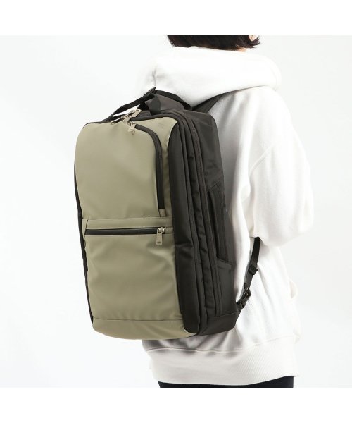 CIE(シー)/CIE リュック シー VARIOUS 2WAYBACKPACK － L ヴァリアス 2WAY リュックサック 2層 B4 大容量 PC収納 撥水 021808/グレー