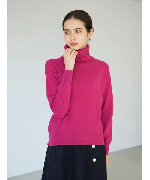 セール P ウールカシミヤオフタートルネックニット イェッカ ヴェッカ Yecca Vecca Magaseek