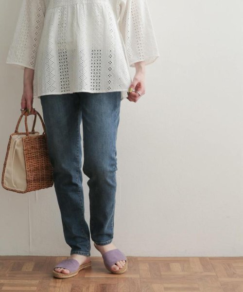 最高級 ストレッチテーパードデニム パンツ ボトムス Medtechae Com