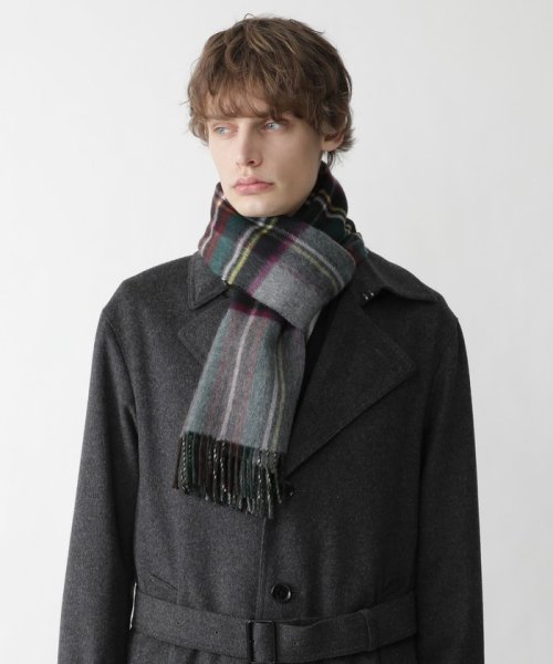 リバーシブルジョンストンズチェックマフラー メンズファッション 阪急百貨店公式通販 阪急 Men S Online Store
