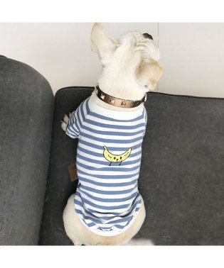 CLARAH　kids/犬服 ドッグウェア ボーダー バナナ マリン Tシャツ トレーナー ペット用品 犬 ドッグ 春 秋 冬 小型犬 中型犬 /504413975