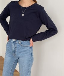 CANAL JEAN/harmonie －OrganicCotton－(アルモニ オーガニックコットン)無地ラウンドロンT /504417604