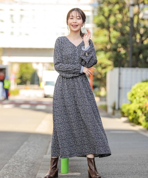 セール ハニーズ Honeys 配色使いワンピース Web限定llサイズ有 Magaseek