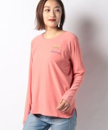 VacaSta Swimwear(バケスタ　スイムウェア（レディース）)/【BENETTON】ロングTシャツ/ピンク