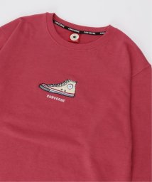 ikka(イッカ)/【WEB限定】CONVERSE コンバース サガラシューズ裏毛スウェット/ピンク