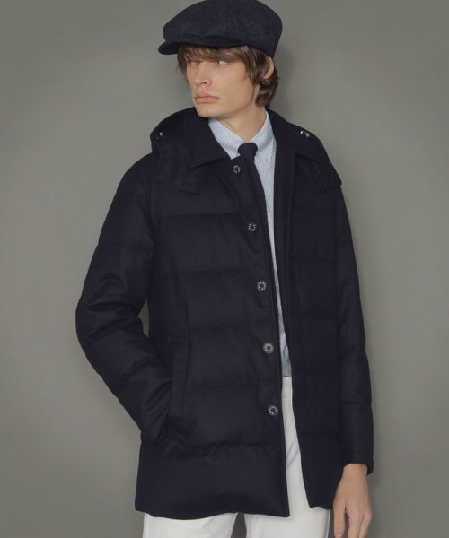 Elington フーデッドダウンアウター Hankyu Men S 阪急メンズ