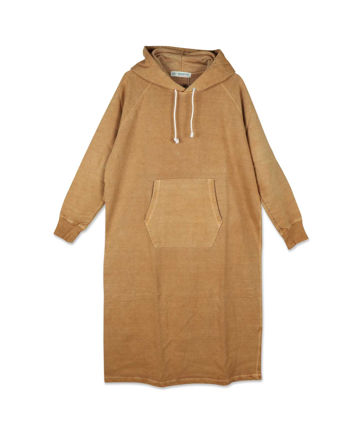 Good On グッドオン ワンピース 長袖 レディース HOOD SWEAT ONEPIECE