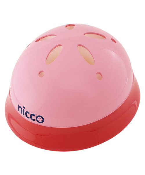 nicco(nicco)/nicco ニコ ヘルメット 自転車 子供用 幼児 ベビー キッズ 1歳 赤ちゃん SGマーク サイズ調整可能 男の子 女の子 日本製 KH002/ピンク