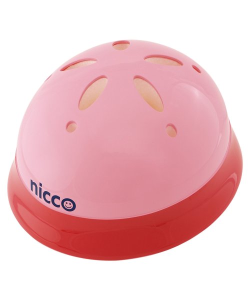nicco(nicco)/nicco ニコ ヘルメット 自転車 子供用 幼児 ベビー キッズ 1歳 2歳 3歳 赤ちゃん SGマーク サイズ調整可能 男の子 女の子 日本製 KH002L/ピンク
